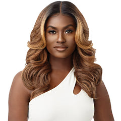 Outre Synthetic Hair Sleeklay Part HD Lace Front Wig - BRIZELLA