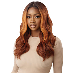 Outre Synthetic Hair Sleeklay Part HD Lace Front Wig - GENEVIVE
