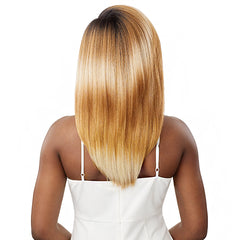 Outre Synthetic Hair Sleeklay Part HD Lace Front Wig - VERNISHA