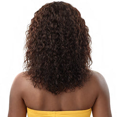 Outre The Daily Wig WET & WAVY 100% Unprocessed Human Hair Lace Part Wig - HH W&W DEEP CURL 14