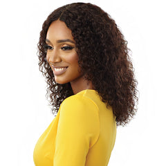 Outre The Daily Wig WET & WAVY 100% Unprocessed Human Hair Lace Part Wig - HH W&W NATURAL DEEP 16