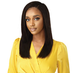 Outre Mytresses Gold Label 100% Unprocessed Human Hair U Part Leave Out Wig - HH  DOMINICAN STRAIGHT 20