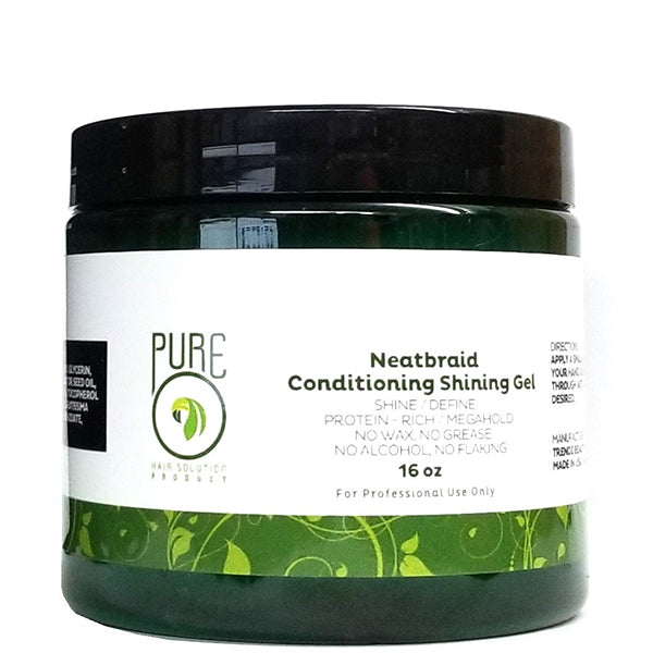 Pure O Neatbraid Conditioning Shining Gel 16oz