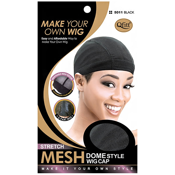 Qfitt Stretch Mesh Dome Style Wig Cap