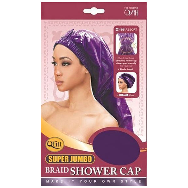 Qfitt Super Jumbo Braid Shower Cap