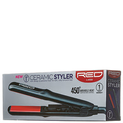 Red by Kiss Ceramic Styler 1 Inch FI100DN