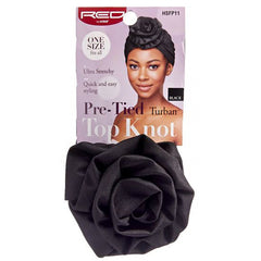 Red By Kiss HSFPXX Pre-Tied Turban Top Knot