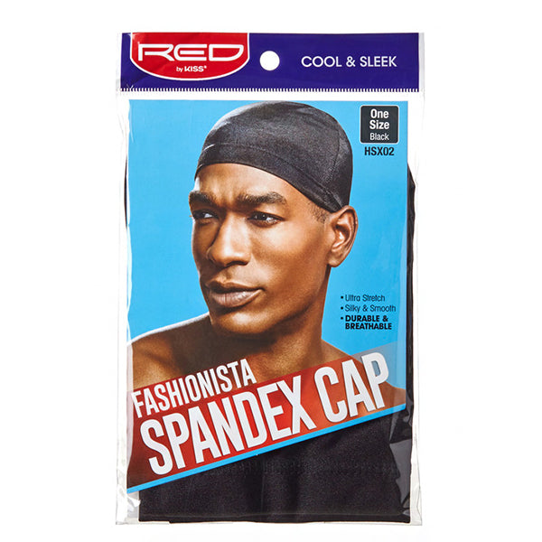 Red by Kiss HSX02 Fashionista Spandex Cap - One Size Black
