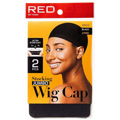 Red by Kiss HSL03 Satin Sleep Cap - Super Jumbo Black