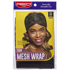 Red by Kiss Thin Mesh Wrap One Size Black #HWR03