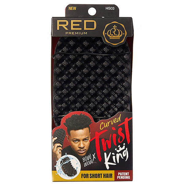 Red Premium HS03 Washable and Durable Curved Bow Wow Twist King