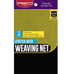 Red by Kiss HWN02 Stretch Mesh Weaving Net 2pcs - 12\"x16\" Black