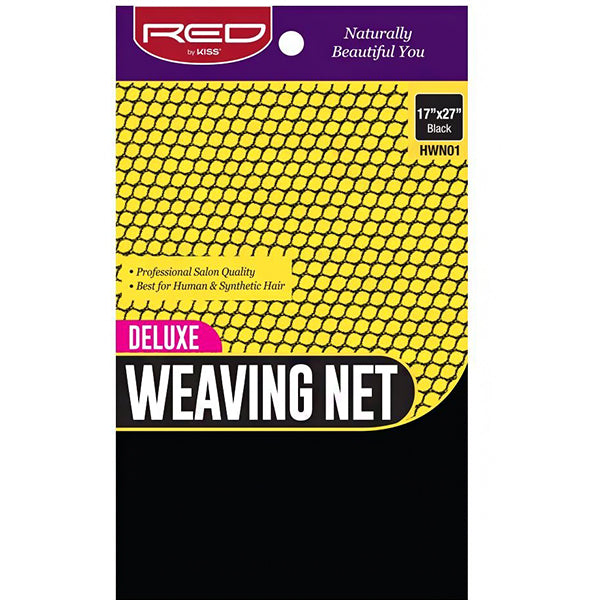 Red by Kiss HWN01 Deluxe Weaving Net - 17\"x27\" Black