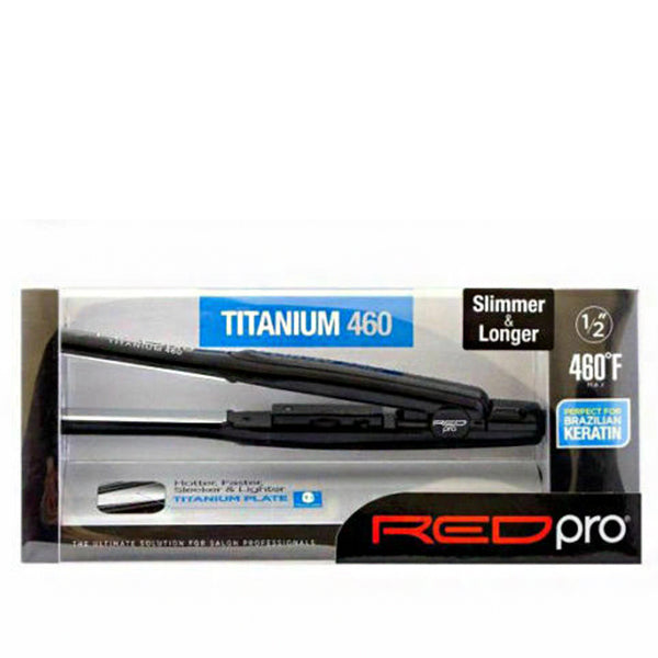 Red Pro Titanium Flat Iron 460 1\/2 Inch FIP050U