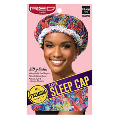 Red by Kiss Satin Sleep Cap X-Large HSLPXX