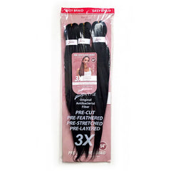 Royal Tiara Spetra Synthetic 3X Pre Stretched Braid - EASY BRAID 54