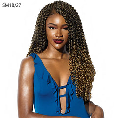 Sensationnel Synthetic Braid - 3X RUWA WATER WAVE 18