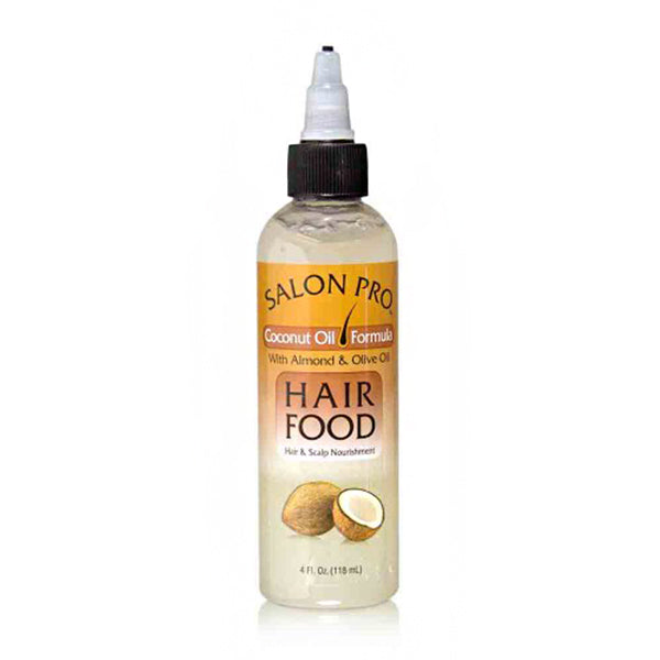 Salon Pro Coconut Oil Formula with Almond & Olive Oil Hair Food 4oz