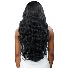Sensationnel Human Hair Blend Butta HD Lace Front Wig - CURLY BODY 26