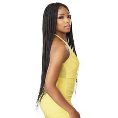 Sensationnel Cloud 9 Synthetic Hair 100% Full Hand-Tied HD Swiss Lace Wig - BOX BRAID 36