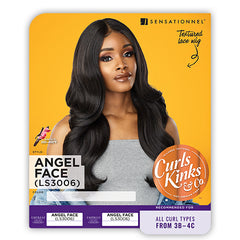 Sensationnel Curls Kinks & Co Synthetic Hair Empress Lace Front Wig - ANGEL FACE