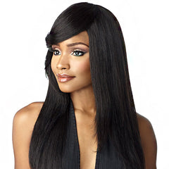 Sensationnel 100% Human Hair Empire Clip In Bangs - SIDE SWEPT BANG