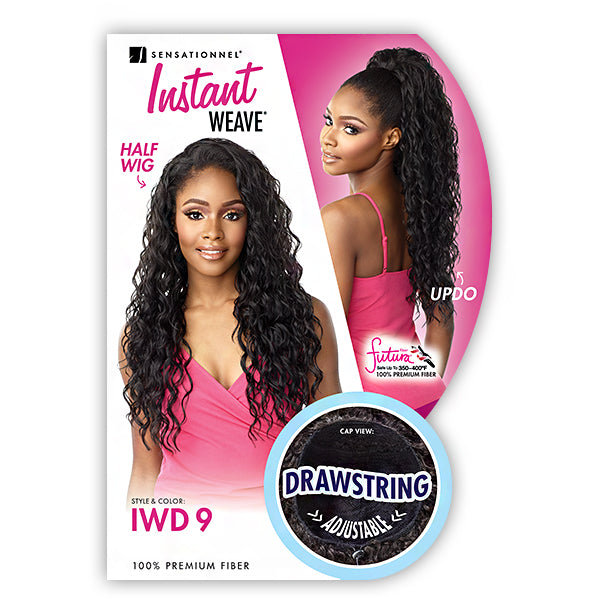 Sensationnel Synthetic Half Wig Instant Weave Drawstring Cap - IWD 9 ...