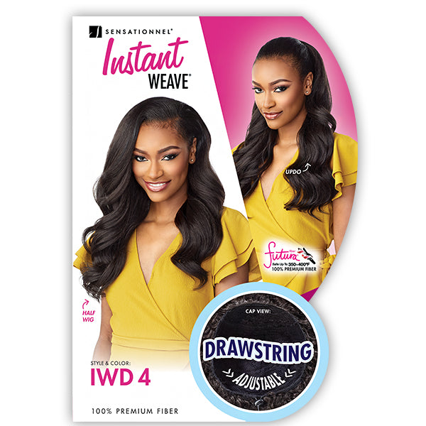Sensationnel Synthetic Half Wig Instant Weave Drawstring Cap IWD 4 ...