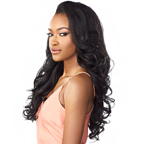 Sensationnel Synthetic Half Wig Instant Weave Drawstring Cap - Iwd 022