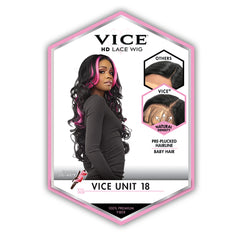 Sensationnel Synthetic Hair Vice HD Lace Front Wig - VICE UNIT 18