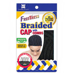 Freetress Braided Cap with Combs