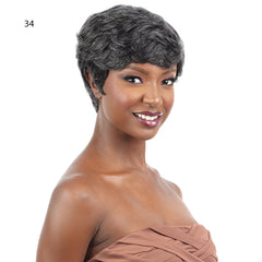 Shake N Go Golden 100% Human Hair Wig - MEAGAN