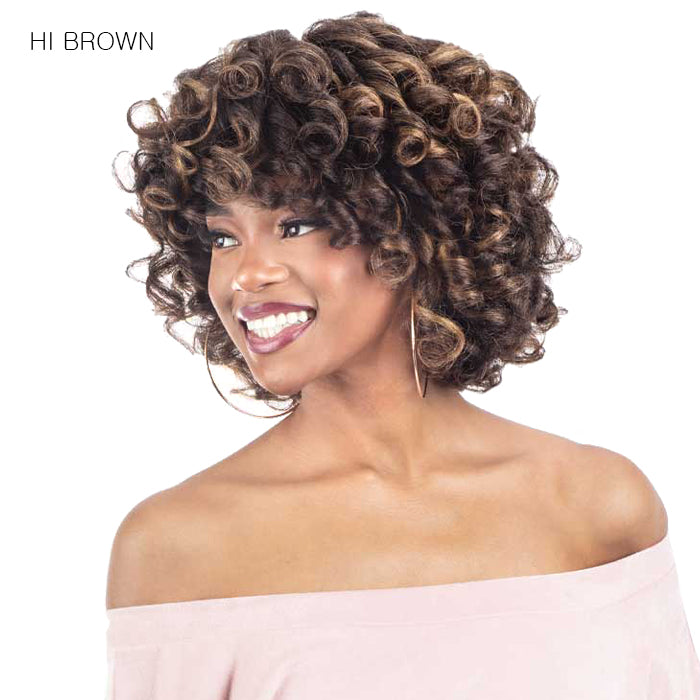 Shake N Go Natural Me Synthetic Hair Wig FLEXI ROD CURL