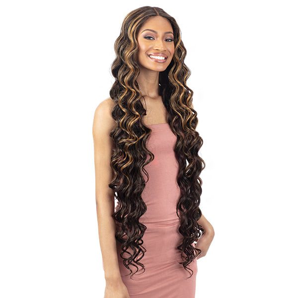 Organique Synthetic Hair HD Lace Front Wig - ACCENT CURL 38