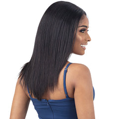 Shake n go Girlfriend 100% Virgin Human Hair HD Lace Front Wig - STRAIGHT 18