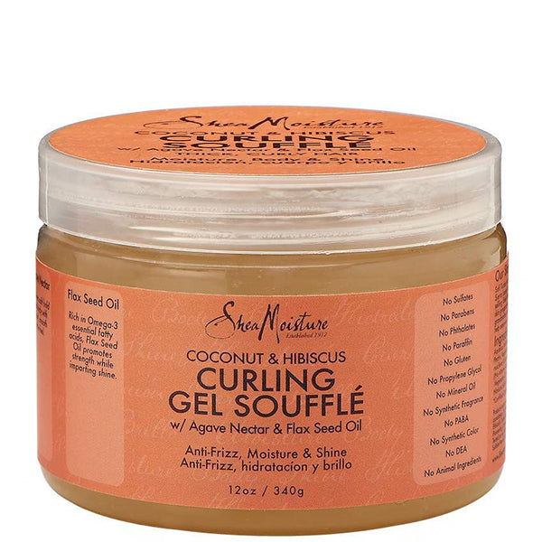 Shea Moisture Coconut & Hibiscus Curling Gel Souffle 12oz