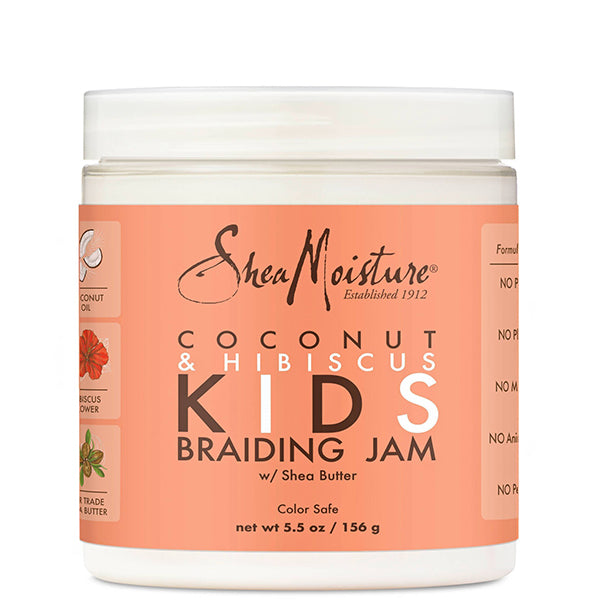 Shea Moisture Coconut & Hibiscus Kids Braiding Jam 5.5oz