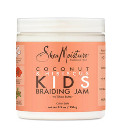 Shea Moisture Coconut & Hibiscus Kids Braiding Jam 5.5oz