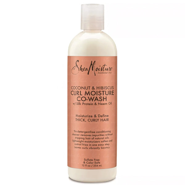 Shea Moisture Coconut & Hibiscus Curl Moisture Co-Wash 12oz