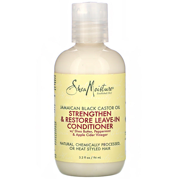 Shea Moisture Jamaican Black Castor Oil Strengthen & Restore Leave In Conditioner 3.2oz