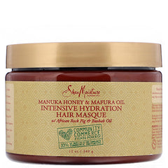 Shea Moisture Manuka Honey & Mafura Oil Intensive Hydration Hair Masque 12oz