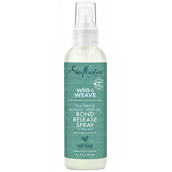 Shea Moisture Wig & Weave Tea Tree and Borage Seed Oil Bond Release Spray 4.1oz