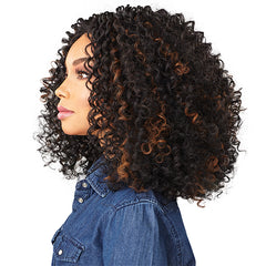 Sensationnel Curls Kinks & Co Synthetic Hair Empress Lace Front Wig - SHOW STOPPER