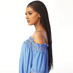 Sensationnel Cloud 9 Synthetic Hair 13x5 Lace Parting Swiss Lace Wig - SIDE PART CORNROW