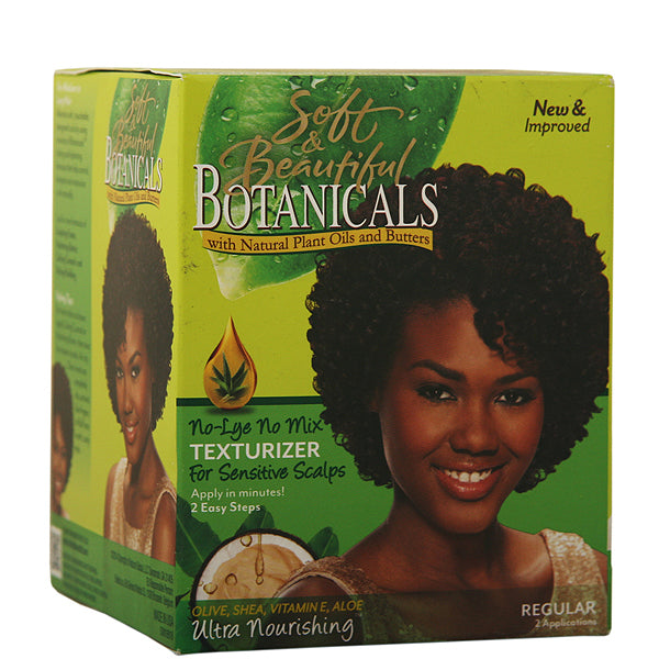 Soft & Beautiful Botanicals Ultra Nourishing No Mix Texturizer Kit - Regular