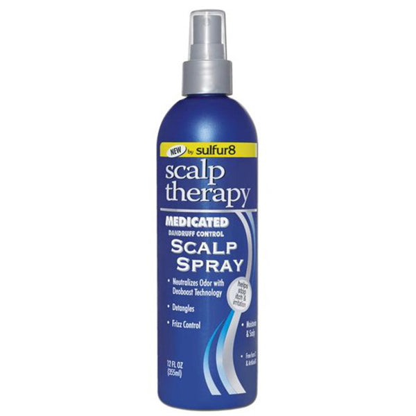 Sulfur8 Scalp Therapy Medicated Dandruff Control Scalp Spray 12oz