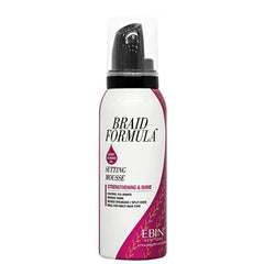 Ebin New York Braid Formula Smoothing & Shine Setting Mousse 2.7oz