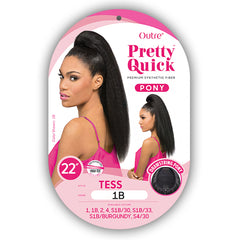 Outre Synthetic Hair Pretty Quick Pony - TESS