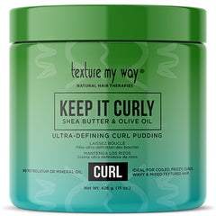 Texture My Way Keep It Curly Ultra-Defining Curl Pudding 15oz