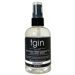 Tgin 100% Extra Virgin Coconut Oil Hair & Body Serum 4oz